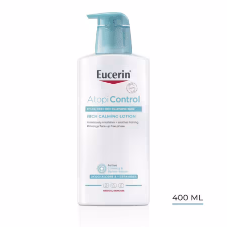 EUCERIN AtopiControl telové mlieko na suchú pleť 400 ml
