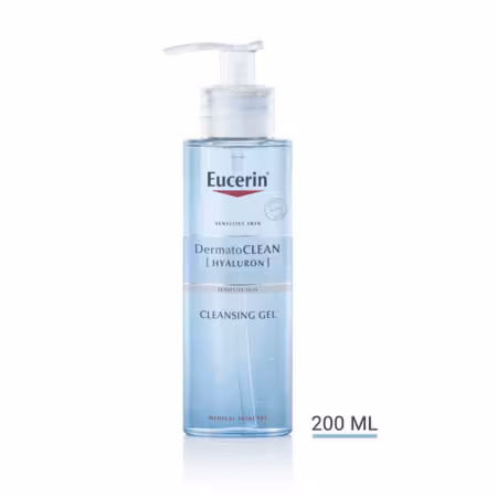 EUCERIN Dermatoclean hyaluron čistiaci gél 200 ml