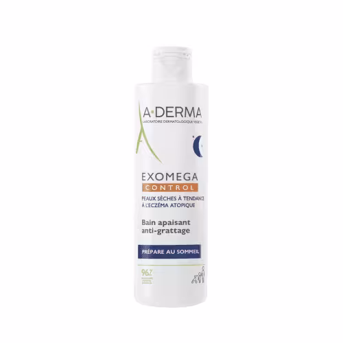 A-DERMA Exomega control upokojujúci kúpeľ proti škrabaniu 200 ml