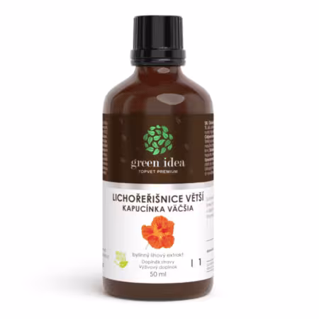 GREEN IDEA Kapucínka väčšia kvapky 50 ml