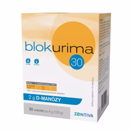 BLOKURIMA 2 g D-manózy 30 vrecúšok