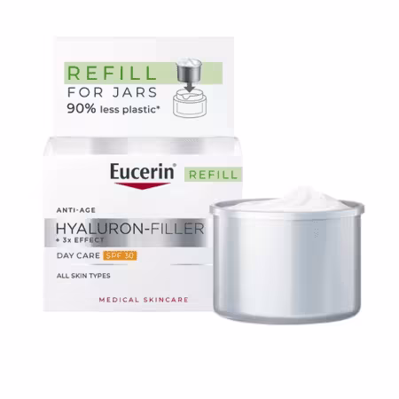 EUCERIN Hyaluron-filler+3xeffect SPF 30 Denný krém náhradná náplň 50 ml