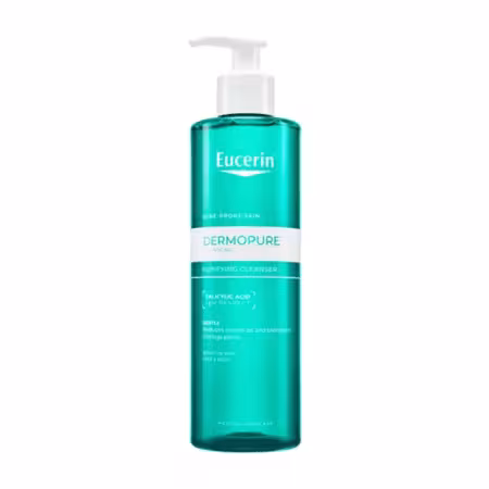 EUCERIN Dermopure clinical hĺbkovo čistiaci gél pleť so sklonom k akné 400 ml