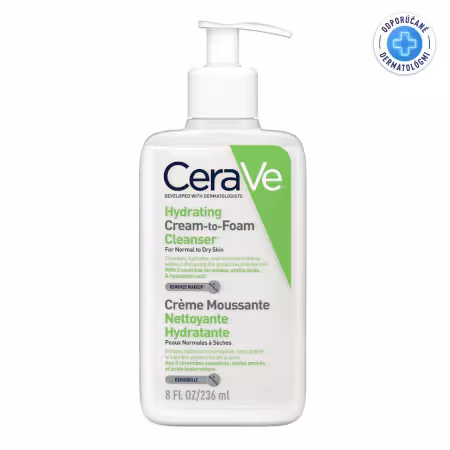 CERAVE Čistiaci penivý krém 236 ml