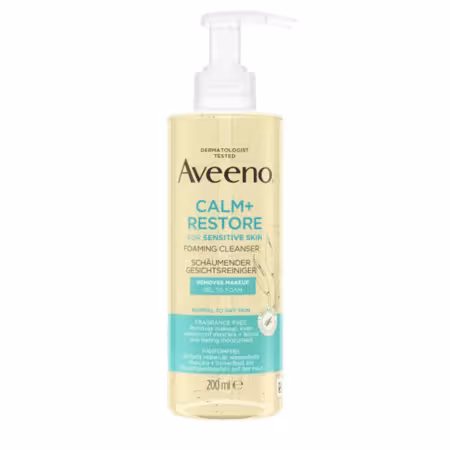 AVEENO Calm + restore čistiaca pena 200 ml