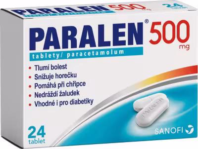 Paralen 500 tbl.24 x 500 mg