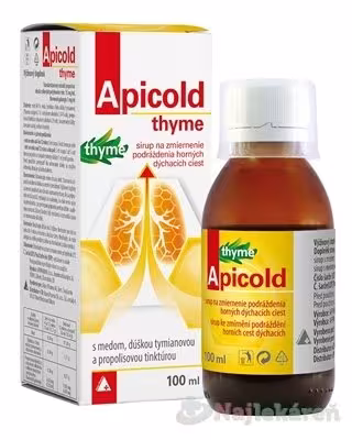 Alpen Pharma Apicold thyme sirup 100 ml