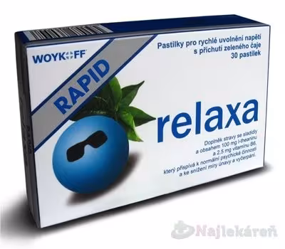 Relaxa RAPID 30 pastilek