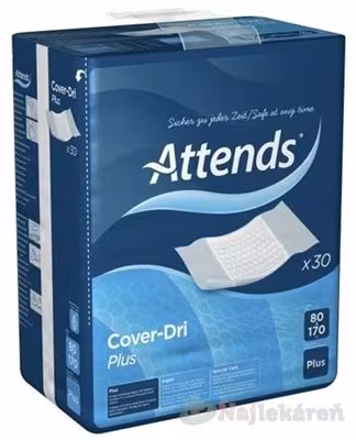 Attends Cover-Dri podložky 80 x 170 30 ks