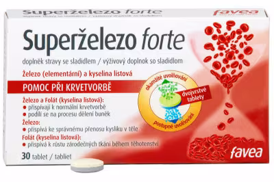 SuperŽelezo Forte 30 tabliet