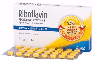 Favea Riboflavin 30 tabliet
