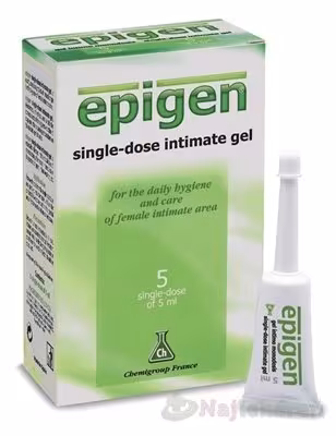 Epigen vaginálny gél 5x5ml