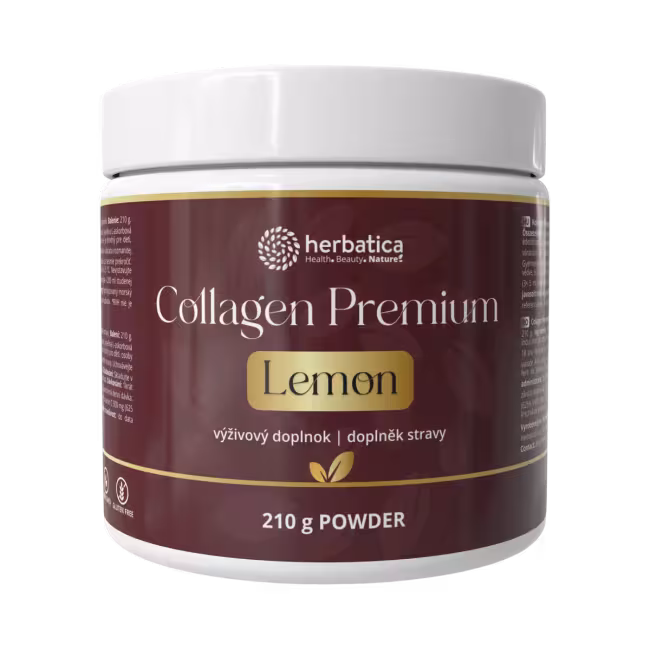Kolagén Prémium Citrón - 210g prášok - Herbatica