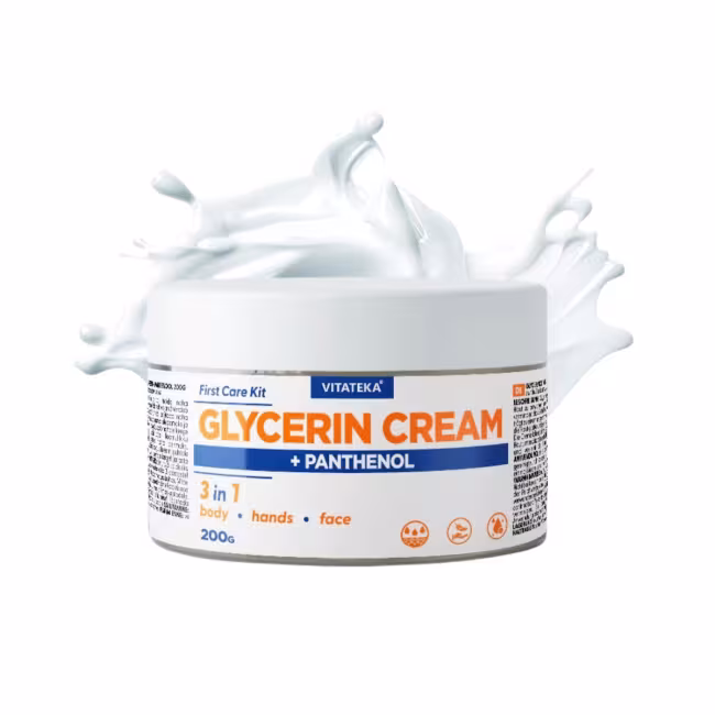 Glycerínový krém s pantenolom - 200 g - Vitateka