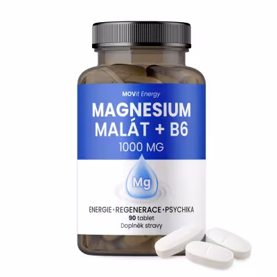 MOVit Magnesium Malate 1000mg + B6 90 tabliet