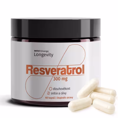 MOVit Longevity Resveratrol 60 kapsúl