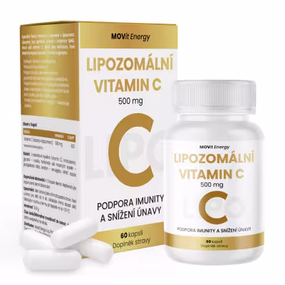 MOVit Lipozomální Vitamin C 500 mg 60 kapsúl