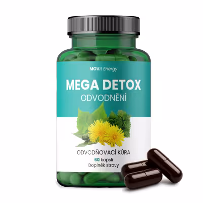 MOVit Mega Detox odvodnění 60 kapslí