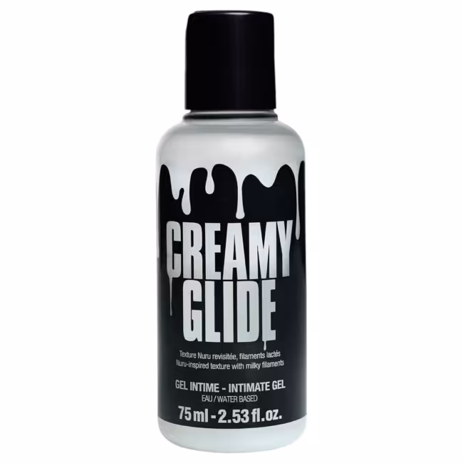 Creamy Glide - lubrikačný gél na vodnej báze - imitácia semena - 75ml