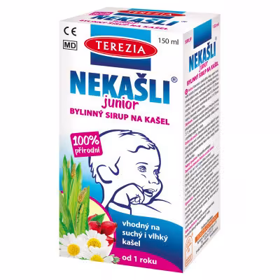 Terezia Nakašli Junior přírod.bylinný sirup 150 ml