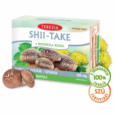 Terezia Company Shii Take + Rhodiola Rosea 60 kapsúl
