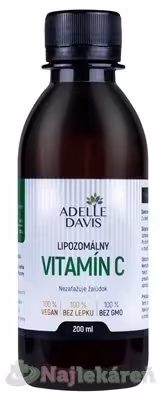 Adelle Davis Liposomální Vitamín C 200 ml