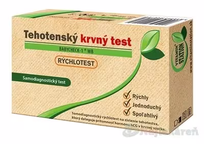 VITAMIN STATION Tehotenský test BABYCHECK-1 WB, 1x1set