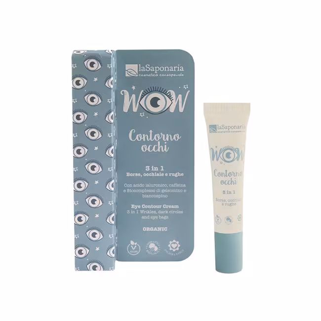 LA SAPONARIA Kontúrovací očný krém 3 v 1 BIO 15 ml