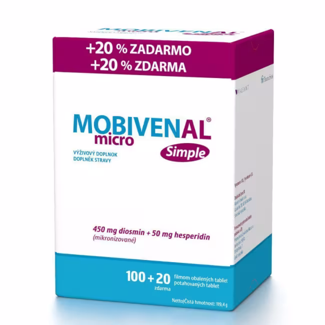 Mobivenal Micro Simple 100+20 tabliet