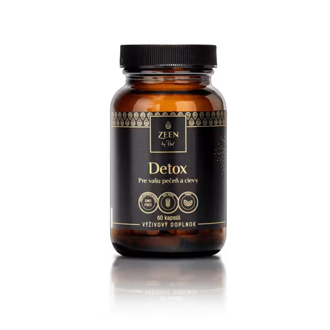 Detox pre pečeň a cievy Kapsuly 60 ks