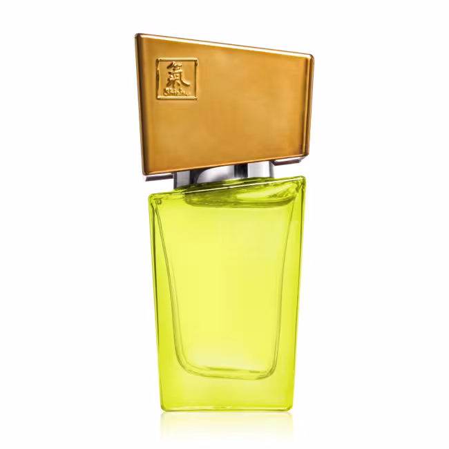 Parfém HOT Shiatsu Fragrance lime s feromónmi pre ženy 15 ml