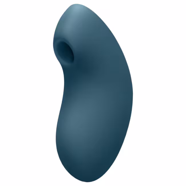 Satisfyer - klitorálny vibrátor s tlakovými vlnami - dobíjací - modrý