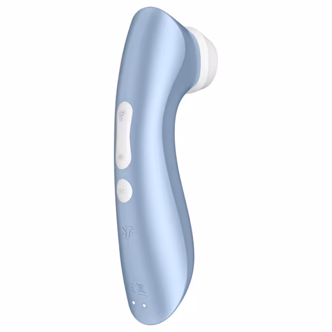 Satisfyer Pro 2+ - stimulátor klitorisu s vlnami vzduchu - modrý