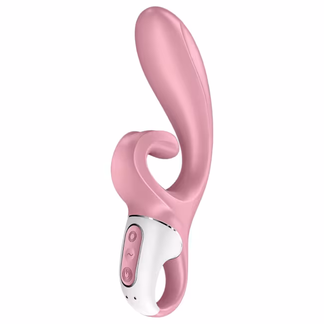Satisfyer Hug Me - vibrátor s ramienkom na klitoris ovládaný aplikáciou (ružový)