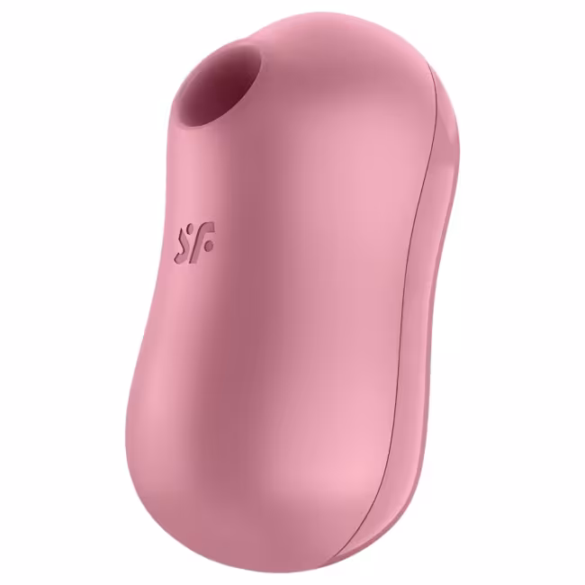 Satisfyer Cotton Candy - vibrátor na klitoris s tlakovými vlnami (korálový)