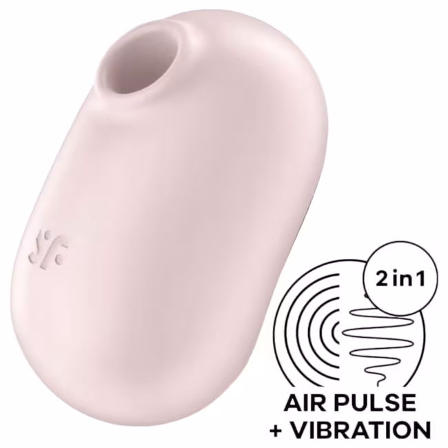 Satisfyer Pro To Go 2 - bezdotykový stimulátor klitorisu na tlakové vlny (béžový)