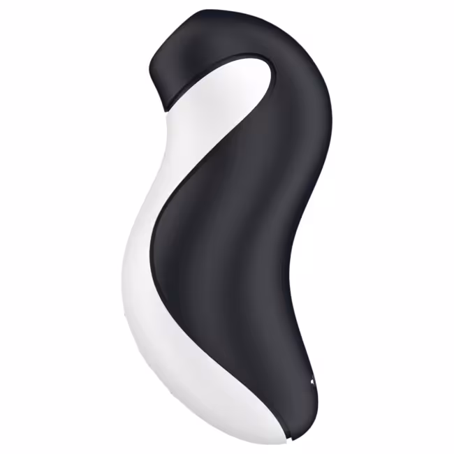 Satisfyer Orca - vodotesný stimulátor klitorisu s tlakovými vlnami (čierno-biely)