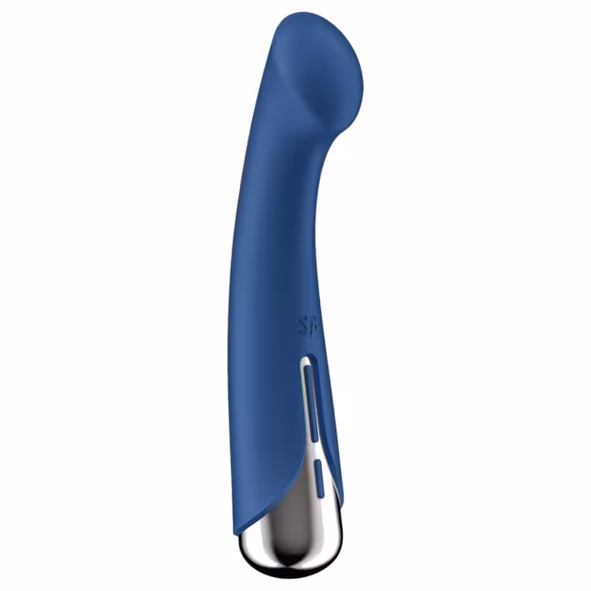 Satisfyer Spinning G-Spot 1 - rotačný G-bod vibrátor - modrý