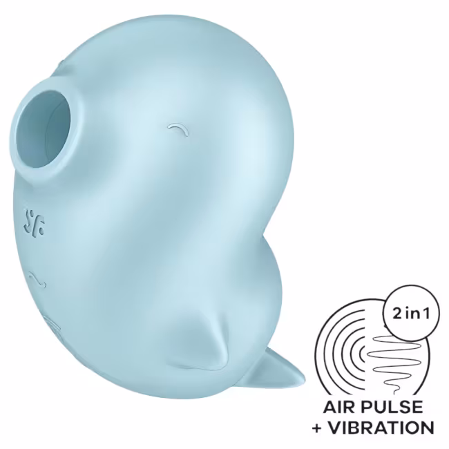 Satisfyer Sassy Seal - stimulátor klitorisu s vlnami vzduchu - tyrkysový