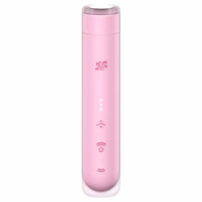 Satisfyer First Kiss - stimulátor klitorisu s vlnami vzduchu (ružový)