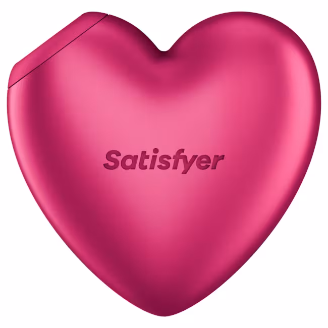 Satisfyer Cutie Heart - dráždidlo klitorisu s tlakovými vlnami (ružové)