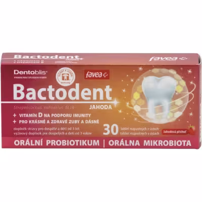 Favea Bactoden jahoda 30 tabliet