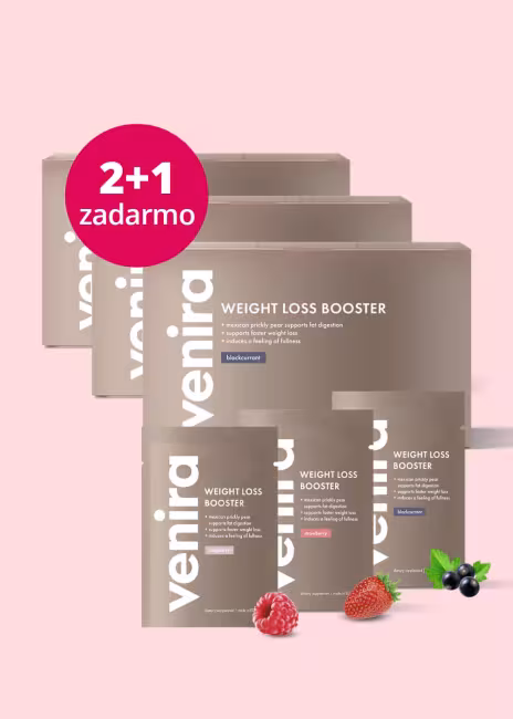 VENIRA chudnúca kúra mix príchutí, 2+1 zadarmo