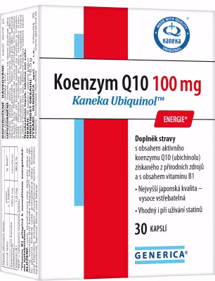  Generica Koenzym Q10 100 mg 30 kapsúl