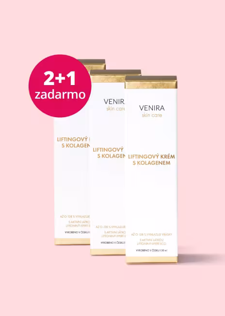 VENIRA liftingový krém s kolagénom 2+1 zadarmo