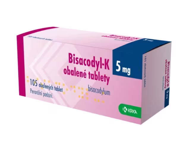 Bisacodyl-K obalené tablety 105 x 5 mg