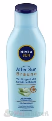 Nivea Sun Bronze mléko po opalování prodlužující opálení 200 ml