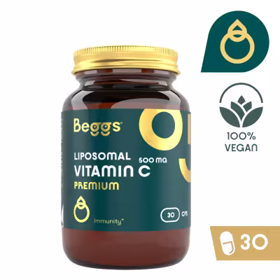 Beggs Liposomal Vitamin C 500 mg Premium 30 kapslí