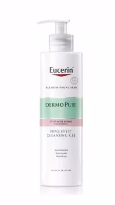 Eucerin DermoPure exfoliačný čistiaci gél s trojitým účinkom na tvár a telo 400 ml