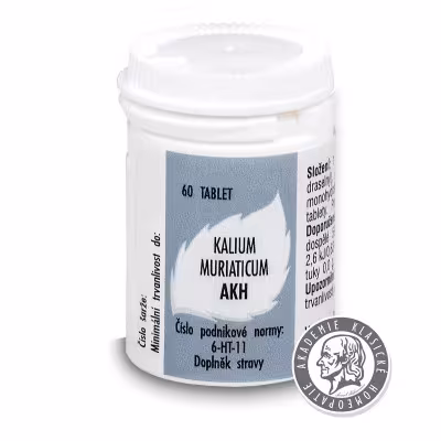Radim Bakeš Galenická laboratoř Ostrava AKH Kalium phosphoricum 60 tabliet